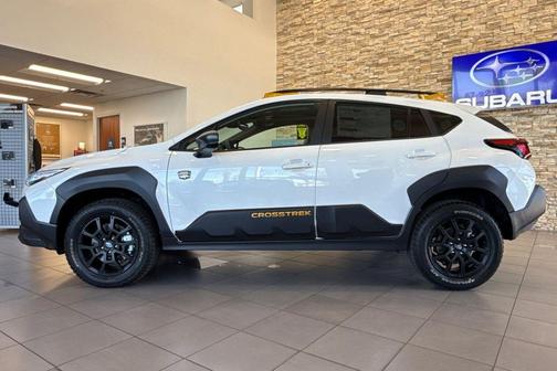 Crystal White Pearl 2026 Subaru Crosstrek Wilderness