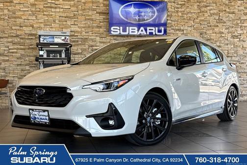 Crystal White Pearl 2026 Subaru Impreza RS