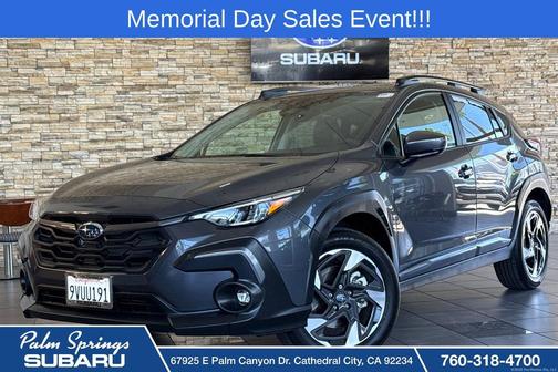 Magnetite Gray Metallic/Crystal Black Silica 2025 Subaru Crosstrek Limited