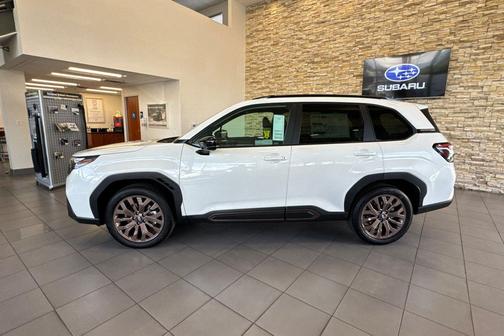 Crystal White Pearl 2026 Subaru Forester Sport