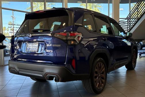 Sapphire Blue 2026 Subaru Forester Hybrid Sport