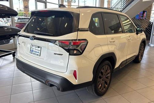 Crystal White Pearl 2026 Subaru Forester Sport