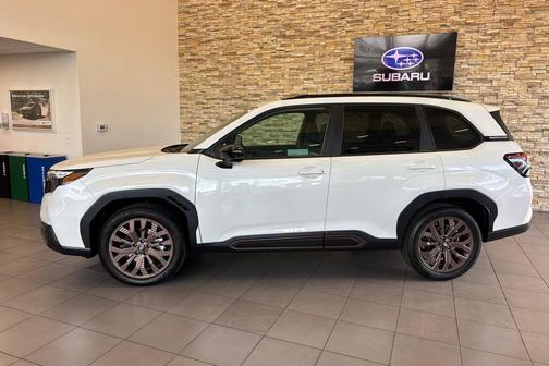 Crystal White Pearl 2026 Subaru Forester Sport