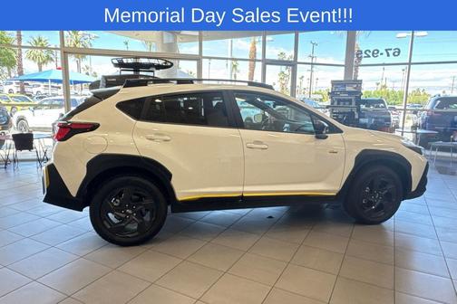 Crystal White Pearl 2025 Subaru Crosstrek Sport