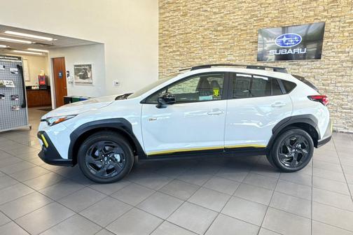 Crystal White Pearl 2025 Subaru Crosstrek Sport