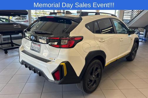 Crystal White Pearl 2025 Subaru Crosstrek Sport
