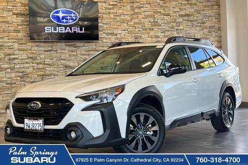 Crystal White Pearl 2025 Subaru Outback Onyx Edition XT