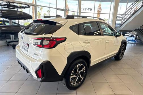Crystal White Pearl 2024 Subaru Crosstrek Premium
