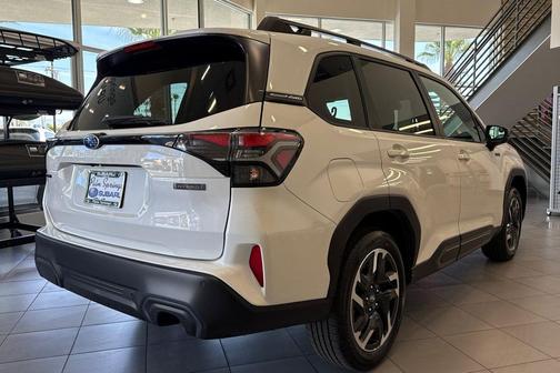Crystal White Pearl 2026 Subaru Forester Hybrid Limited