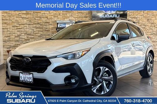 Crystal White Pearl 2024 Subaru Crosstrek Premium
