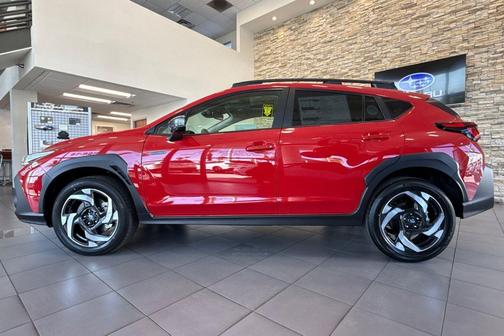 Pure Red 2026 Subaru Crosstrek Hybrid Base
