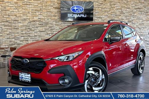 Pure Red 2026 Subaru Crosstrek Hybrid Base