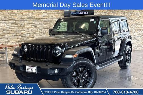 Black Clearcoat 2020 Jeep Wrangler Unlimited Sport Altitude
