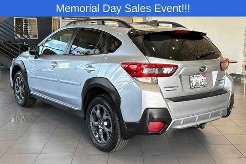 Ice Silver Metallic 2022 Subaru Crosstrek Sport