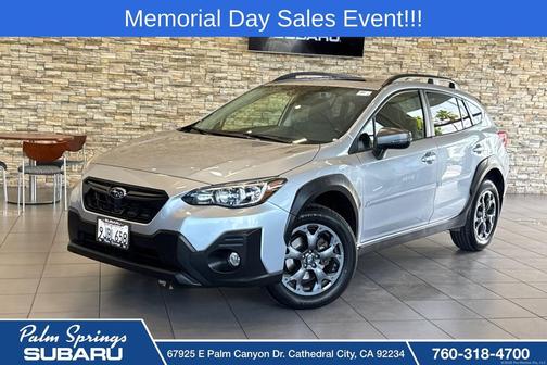 Ice Silver Metallic 2022 Subaru Crosstrek Sport