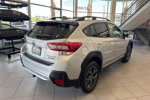 Ice Silver Metallic 2022 Subaru Crosstrek Sport