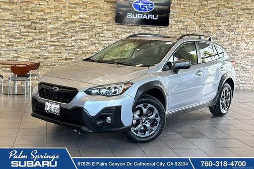 Ice Silver Metallic 2022 Subaru Crosstrek Sport