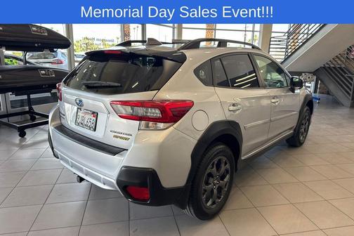 Ice Silver Metallic 2022 Subaru Crosstrek Sport