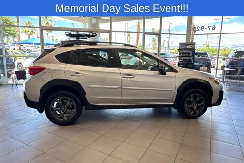 Ice Silver Metallic 2022 Subaru Crosstrek Sport