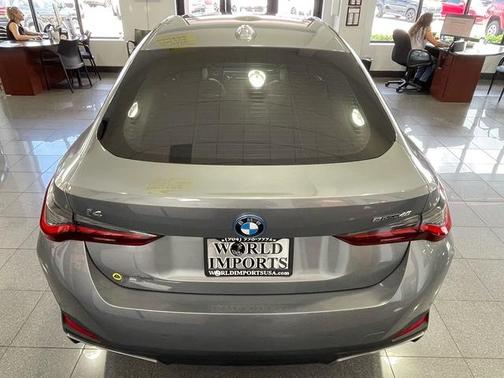 Gray 2022 BMW i4 Gran Coupe eDrive40