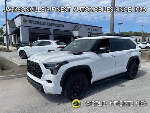 White 2024 Toyota Sequoia TRD PRO-NEW 84 188.00
