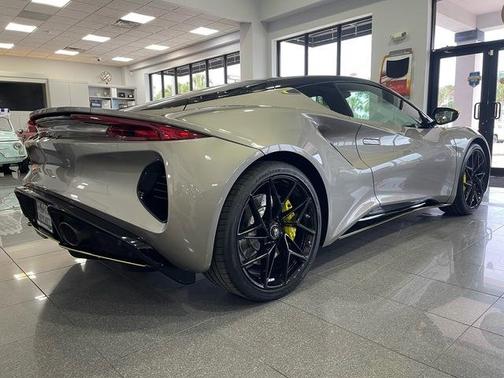 Nimbus Gray 2026 Lotus Emira Turbo SE Racing Line