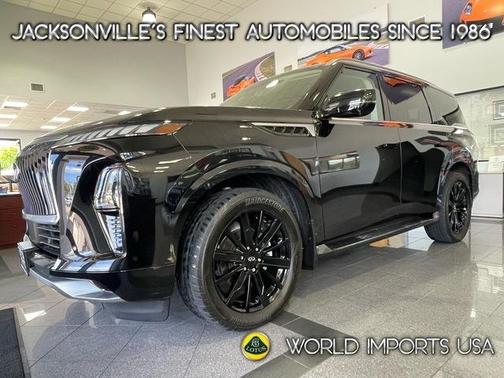Diamond Black 2025 INFINITI QX80 SENSORY