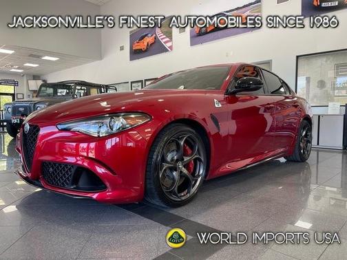 Red 2023 Alfa Romeo Giulia Quadrifoglio