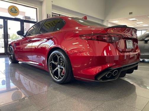 Red 2023 Alfa Romeo Giulia Quadrifoglio