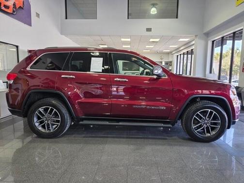 Red 2019 Jeep Grand Cherokee Limited