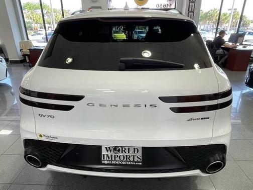 White 2024 Genesis GV70 3.5T Sport
