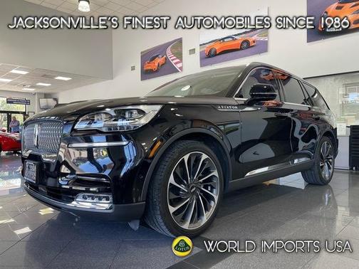Black 2020 Lincoln Aviator Reserve AWD