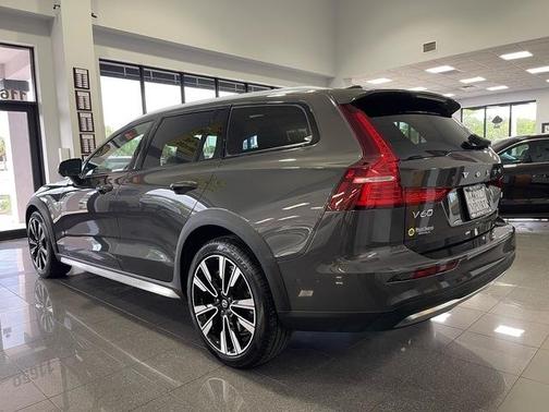 Gray 2024 Volvo V60 Cross Country B5 Ultimate