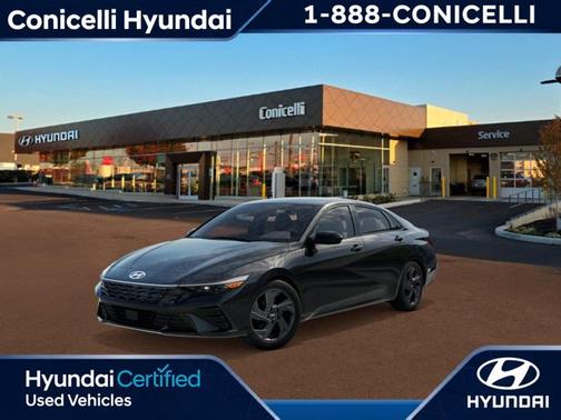 Black 2026 Hyundai ELANTRA SEL Sport