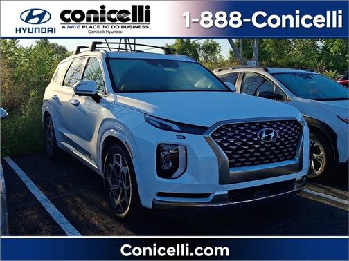 White 2022 Hyundai PALISADE Calligraphy