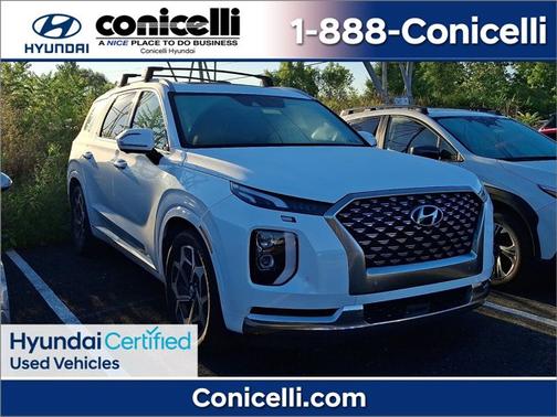 White 2022 Hyundai PALISADE Calligraphy