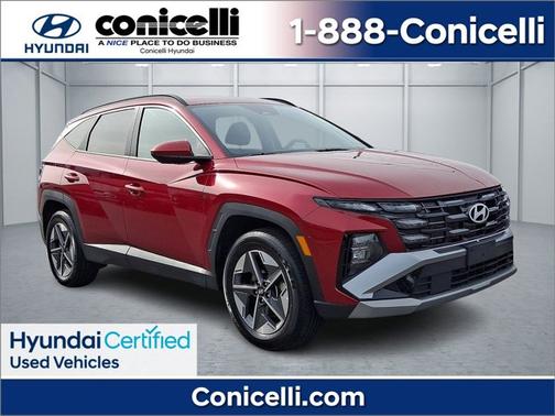 Red 2025 Hyundai TUCSON SEL