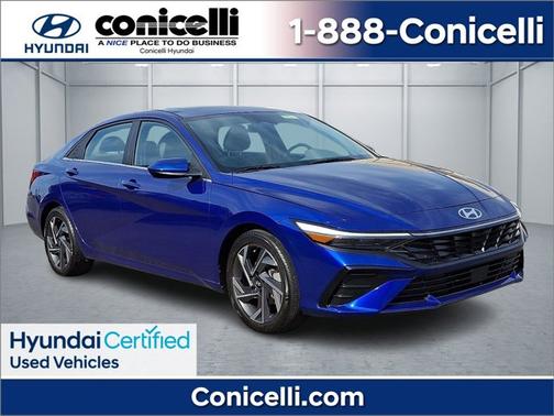 Blue 2024 Hyundai ELANTRA SEL