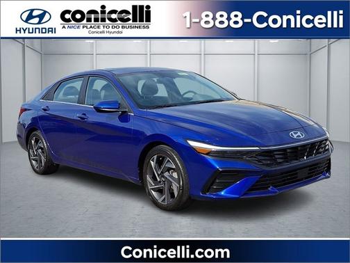 Blue 2024 Hyundai ELANTRA SEL