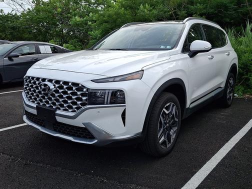 White 2023 Hyundai Santa Fe Plug-In Hybrid Limited