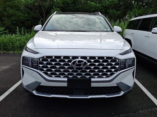 White 2023 Hyundai Santa Fe Plug-In Hybrid Limited