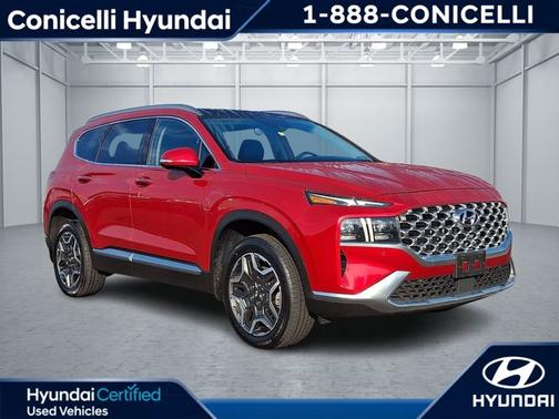 Red 2023 Hyundai SANTA FE Limited
