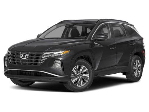 White 2024 Hyundai TUCSON Hybrid Blue