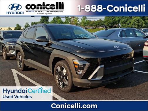 Black 2024 Hyundai KONA SEL