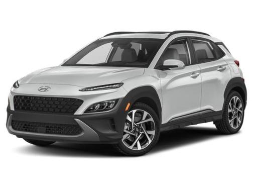 White 2023 Hyundai KONA SEL