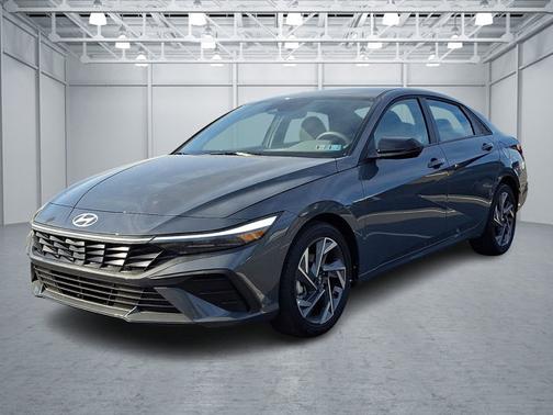 Gray 2025 Hyundai ELANTRA SEL Sport