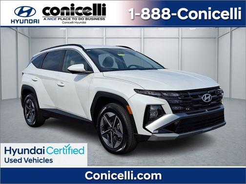 White 2025 Hyundai TUCSON SEL
