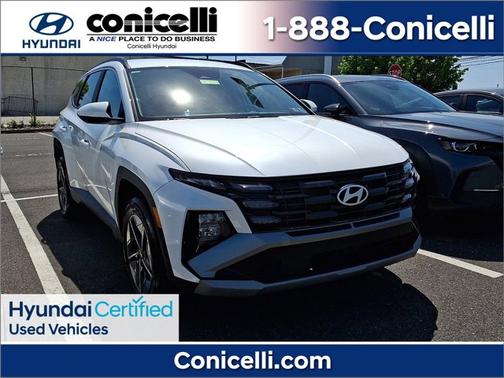 White 2025 Hyundai TUCSON SEL