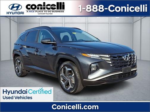 Gray 2023 Hyundai TUCSON SEL