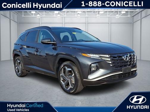Gray 2023 Hyundai TUCSON SEL